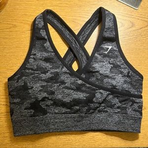 Gymshark Adapt Seamless Camo High Support Sports Bra